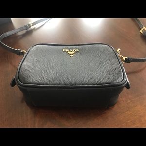 Saffiano leather mini bag